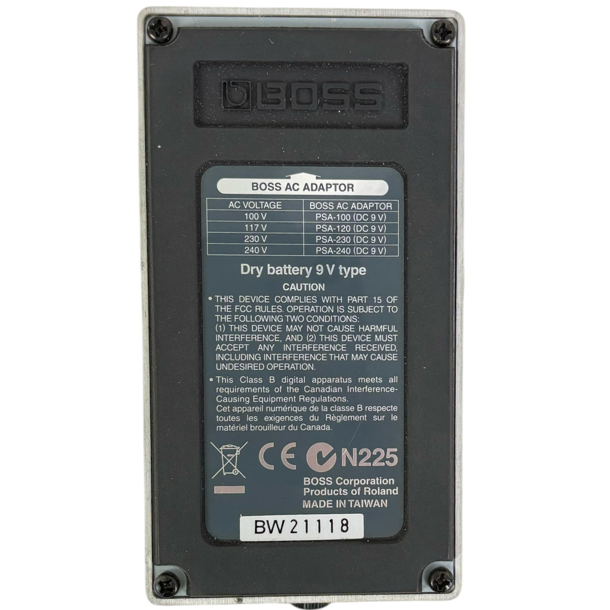 Boss FBM-1 Fender 59 Bassman -efektipedaali
