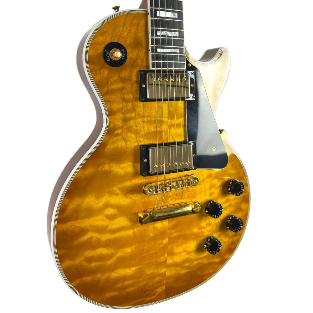 Gibson Custom Shop Les Paul Custom 2018 - Quilt Honeyburst - Pat´s Guitars