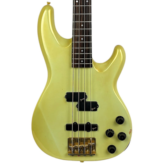 Fender Japan Jazz Bass Special 1988-1989 - Yellow White - Vintage