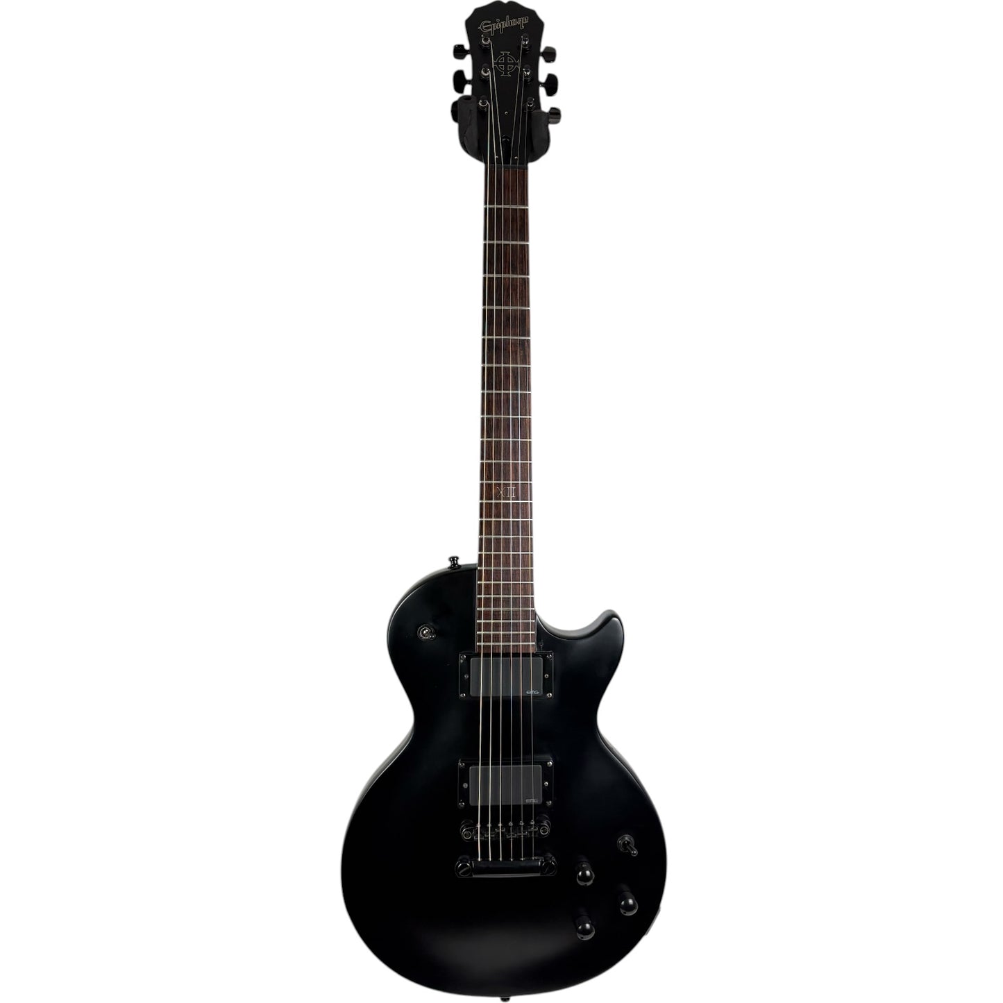 Epiphone Les Paul Goth XII 2003 - Noir Mat Mat