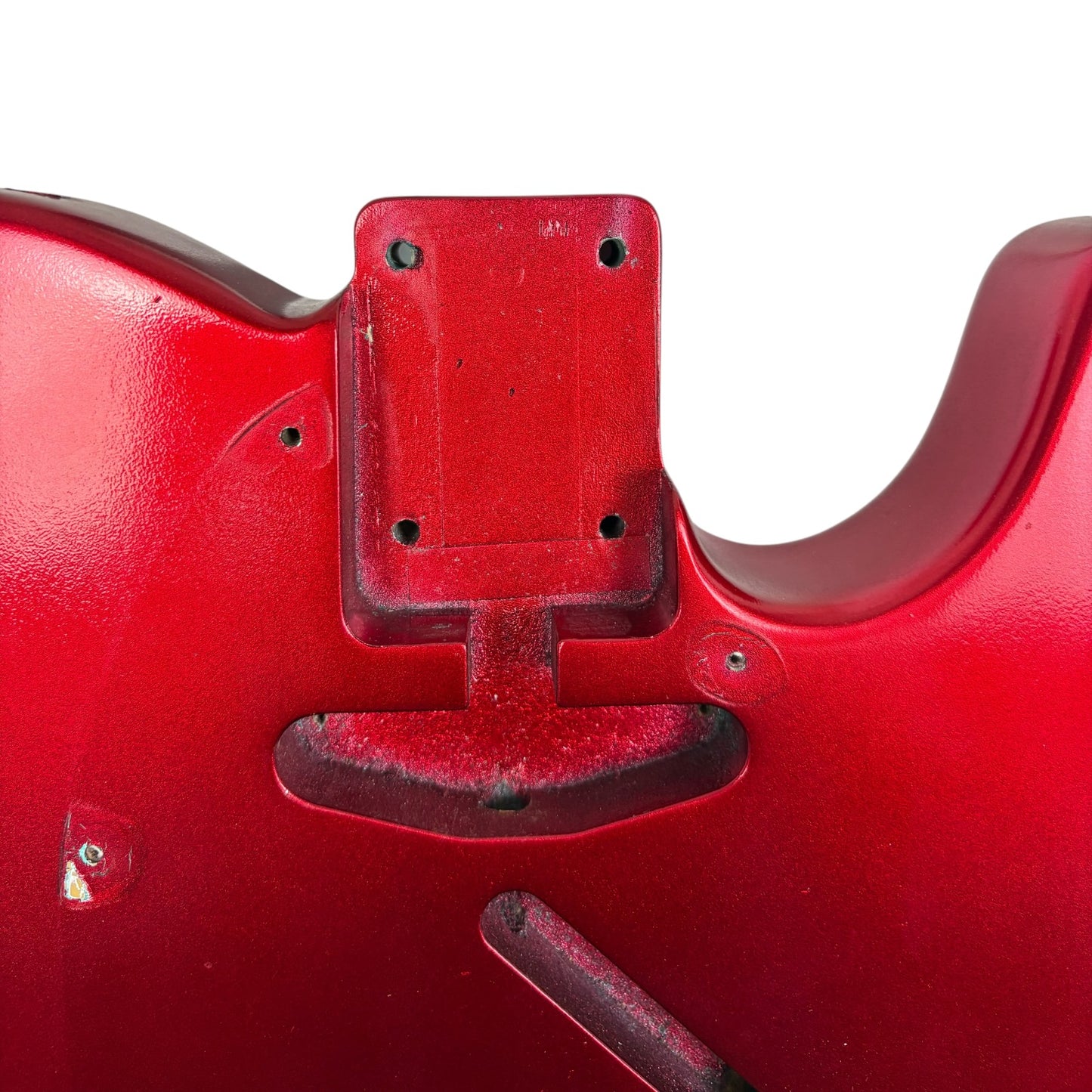 Fender Japan Telecaster-body – rood overgespoten