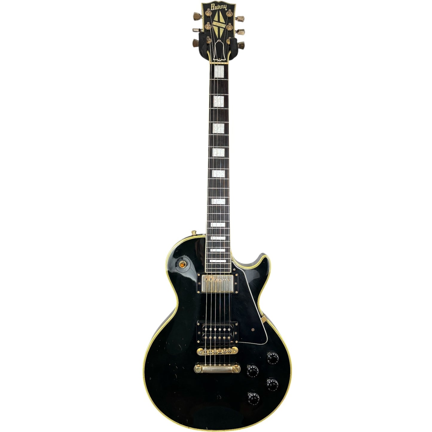 Burny Les Paul Custom - Ebenové provedení