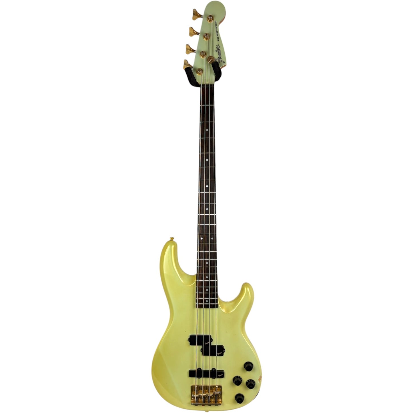 Fender Japan Jazz Bass Special 1988-1989 - Yellow White - Vintage