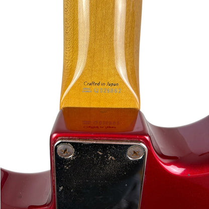 Fender Japan 62 Reissue Stratocaster 2002-2004 - Кенди Епъл Ред