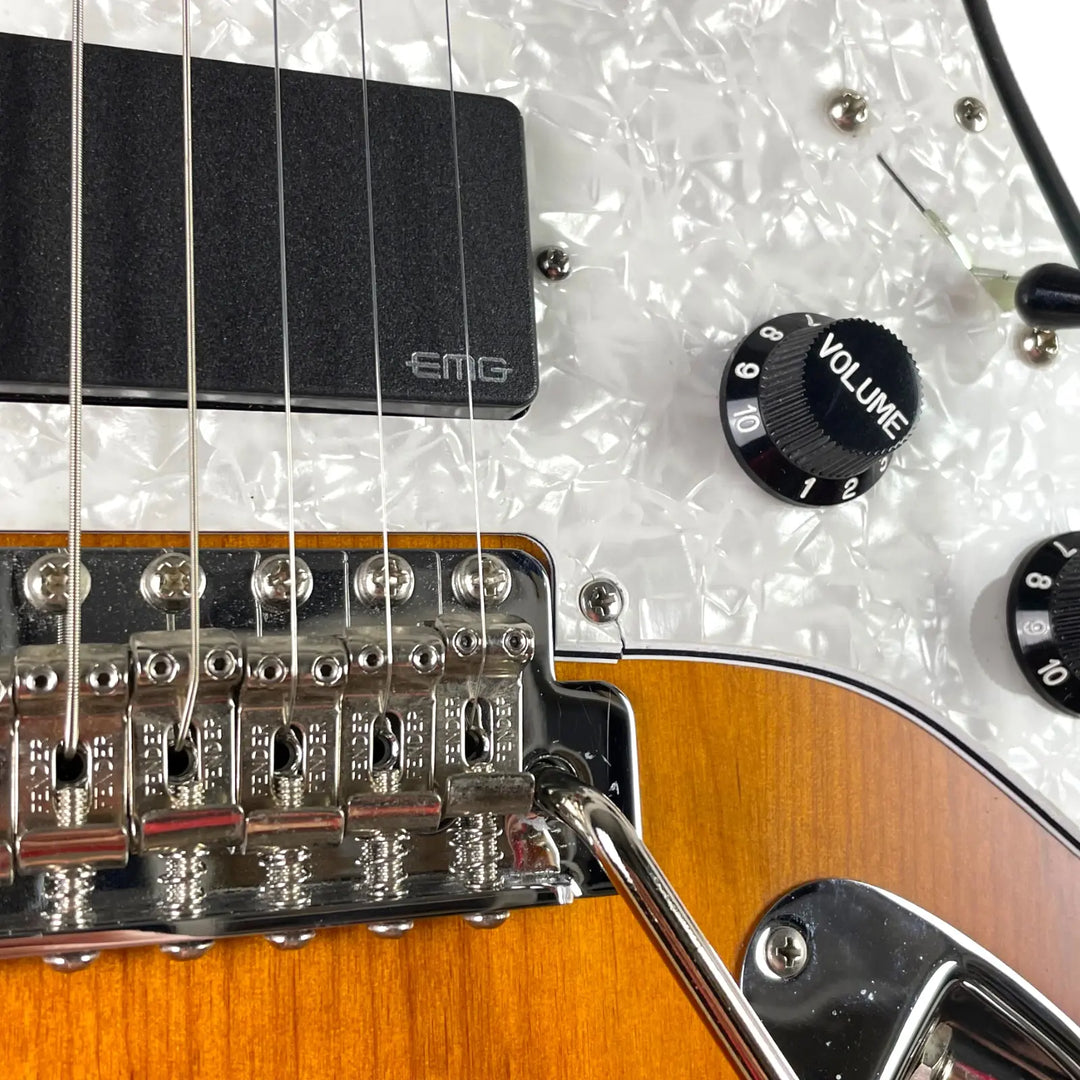 Fender American Highway One Stratocaster 2009 - Satin Sunburst EMG - Pat´s Guitars