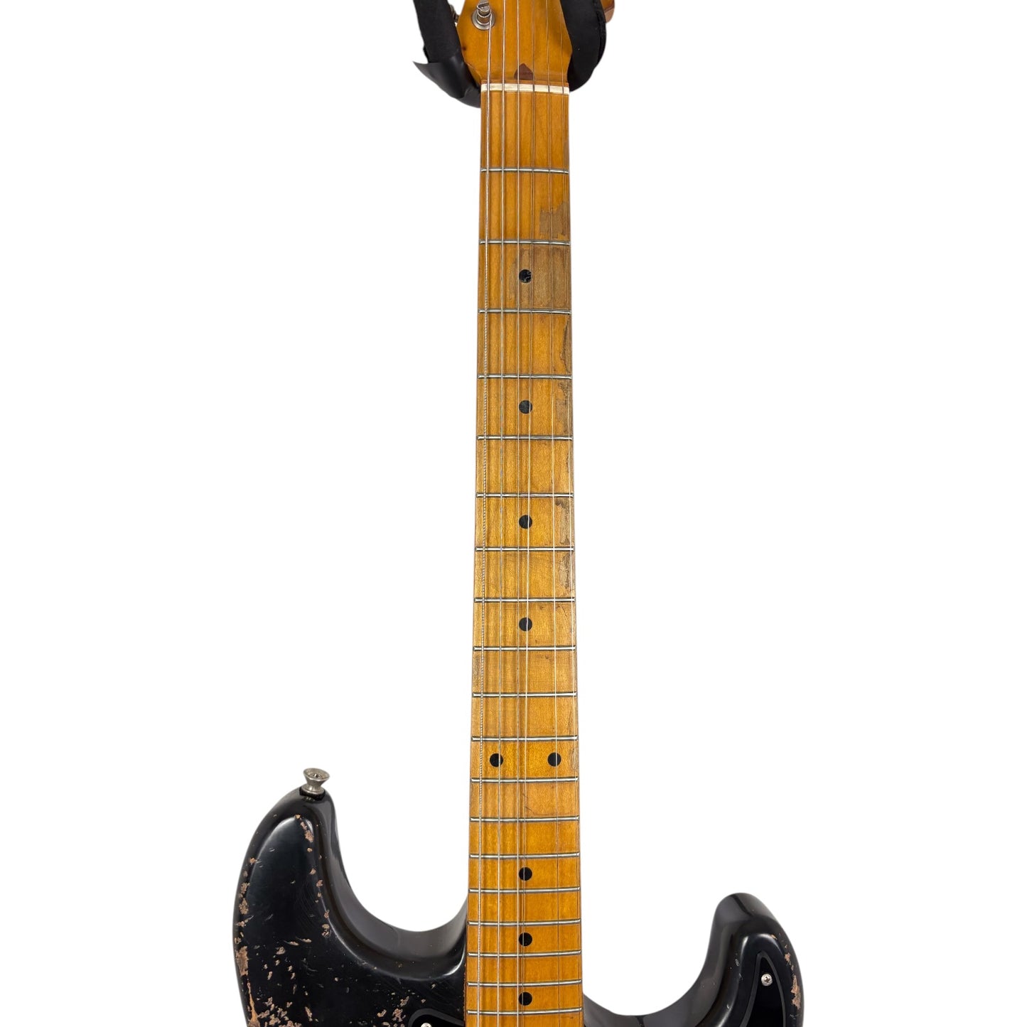 Fender MJT Stratocaster от 50-те години – стил „Гилмор“ – силно състарен финиш