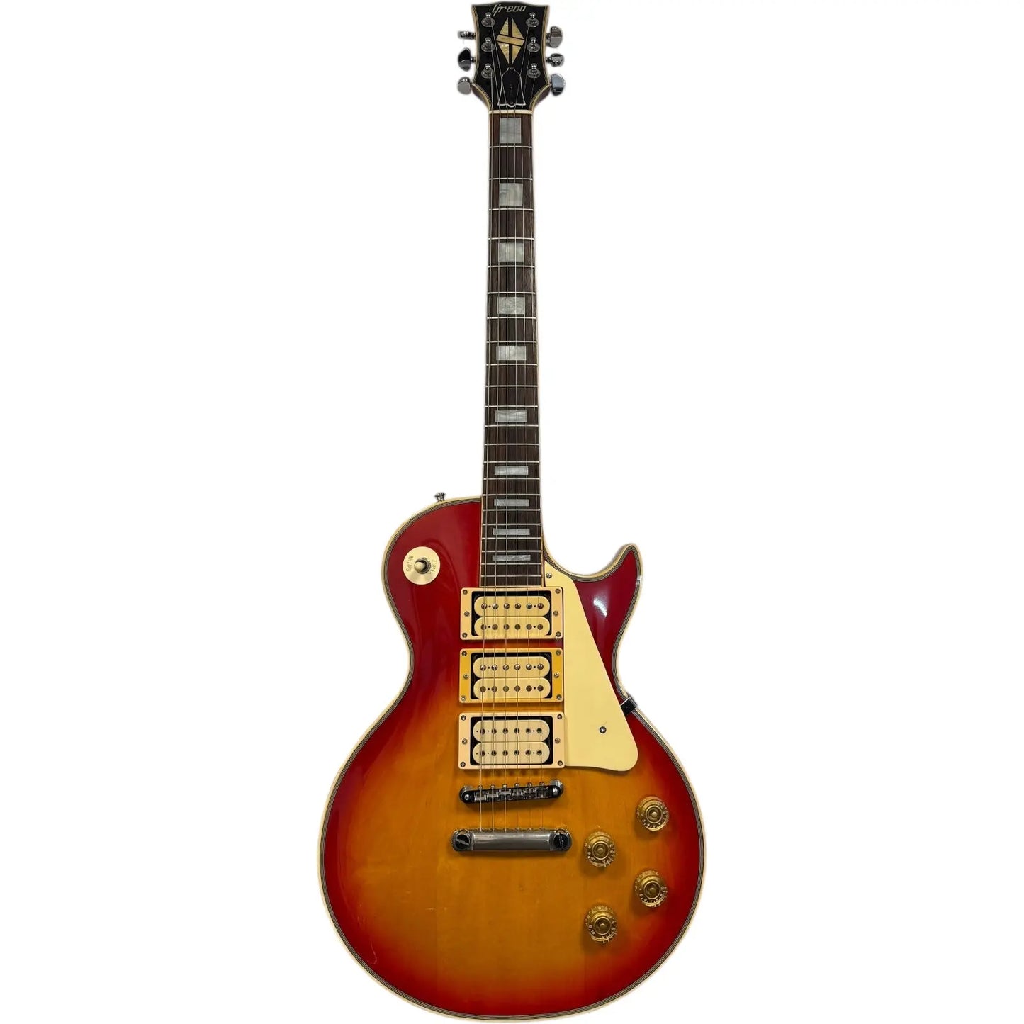 Greco EG Ace Frehley Les Paul Custom 1980 - Heritage Cherry Sunburst Greco