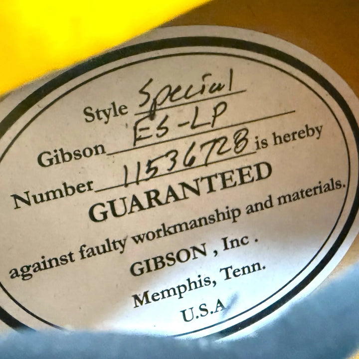 Gibson ES Les Paul Special 2016 - Tobacco Sunburst - Pat´s Guitars