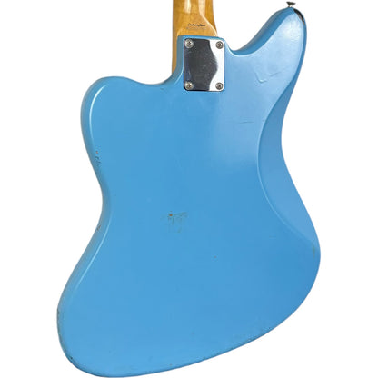 Fender Japan 66 Reissue Jaguar 1997-2000 - Blue Repaint