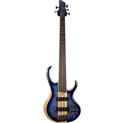 Chitară bas Ibanez BTB845 cu 5 corzi 2021 - Albastru Cerulean cu efect burst
