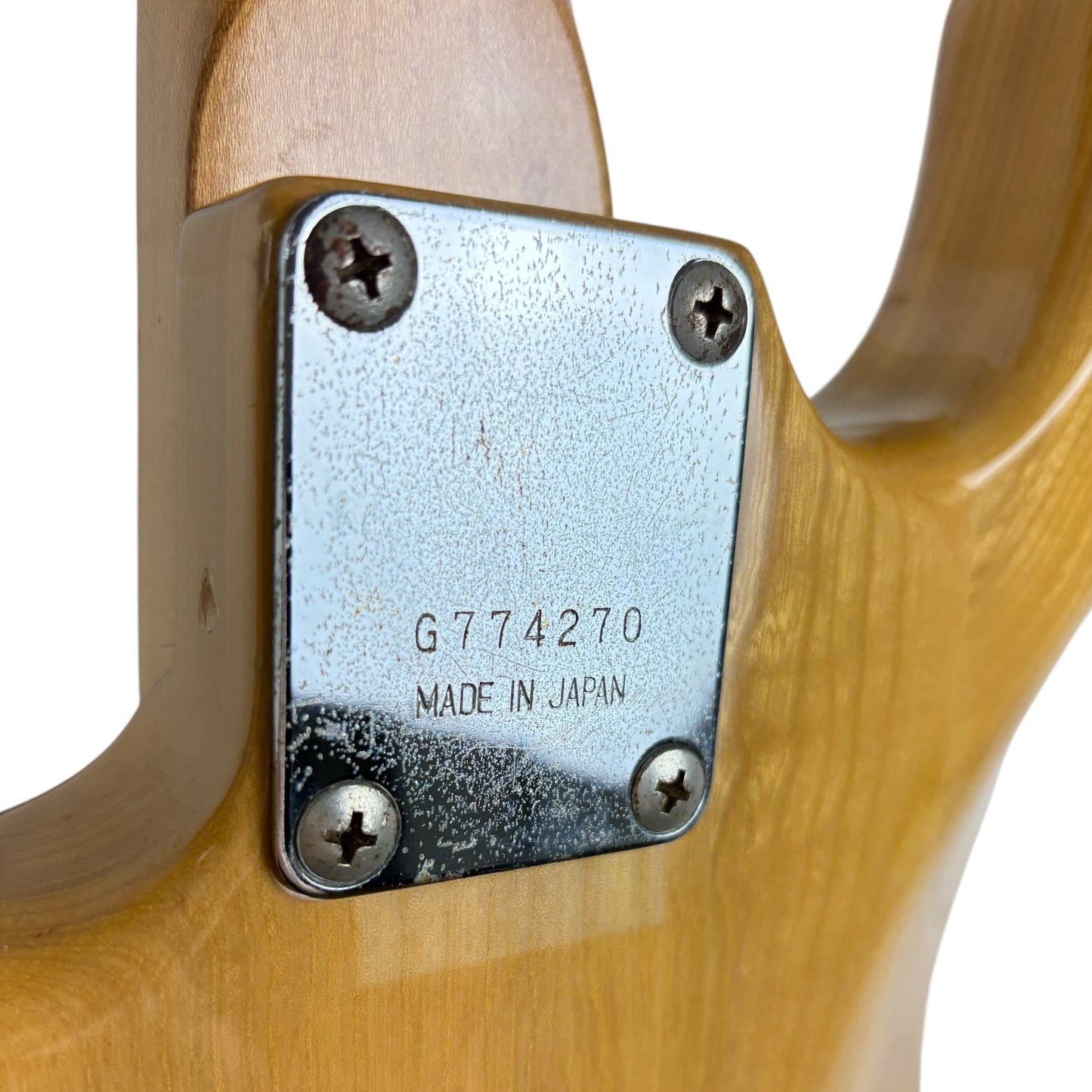 Greco Super Sounds Stratocaster 1977 - přírodní