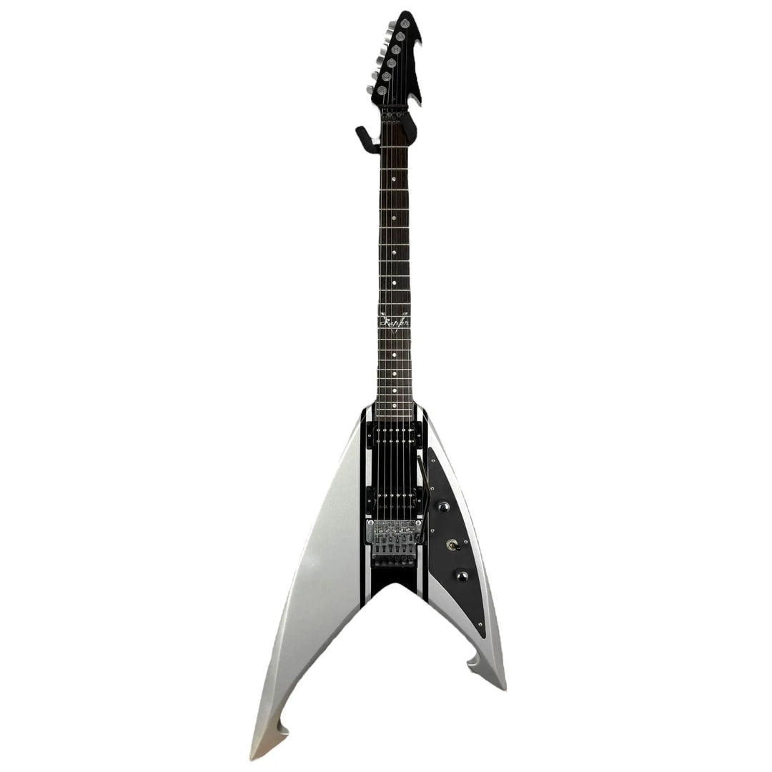 ESP LTD GL-600V SuperV George Lynch Signature - Metallic Silver ESP LTD