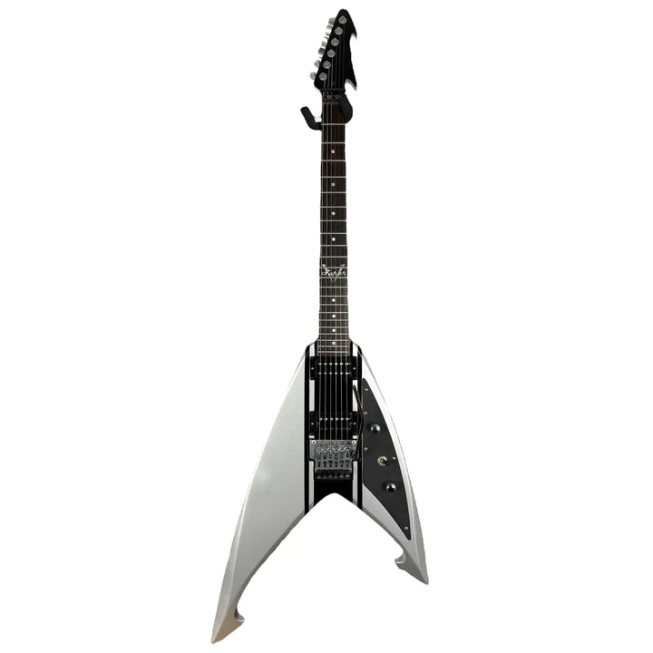 ESP LTD GL-600V SuperV George Lynch Signature - Metallic Silver ESP LTD