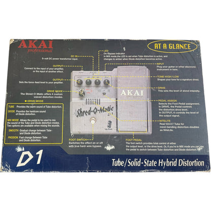 AKAI Professional D1 Shred-O-Matic Effektpedal