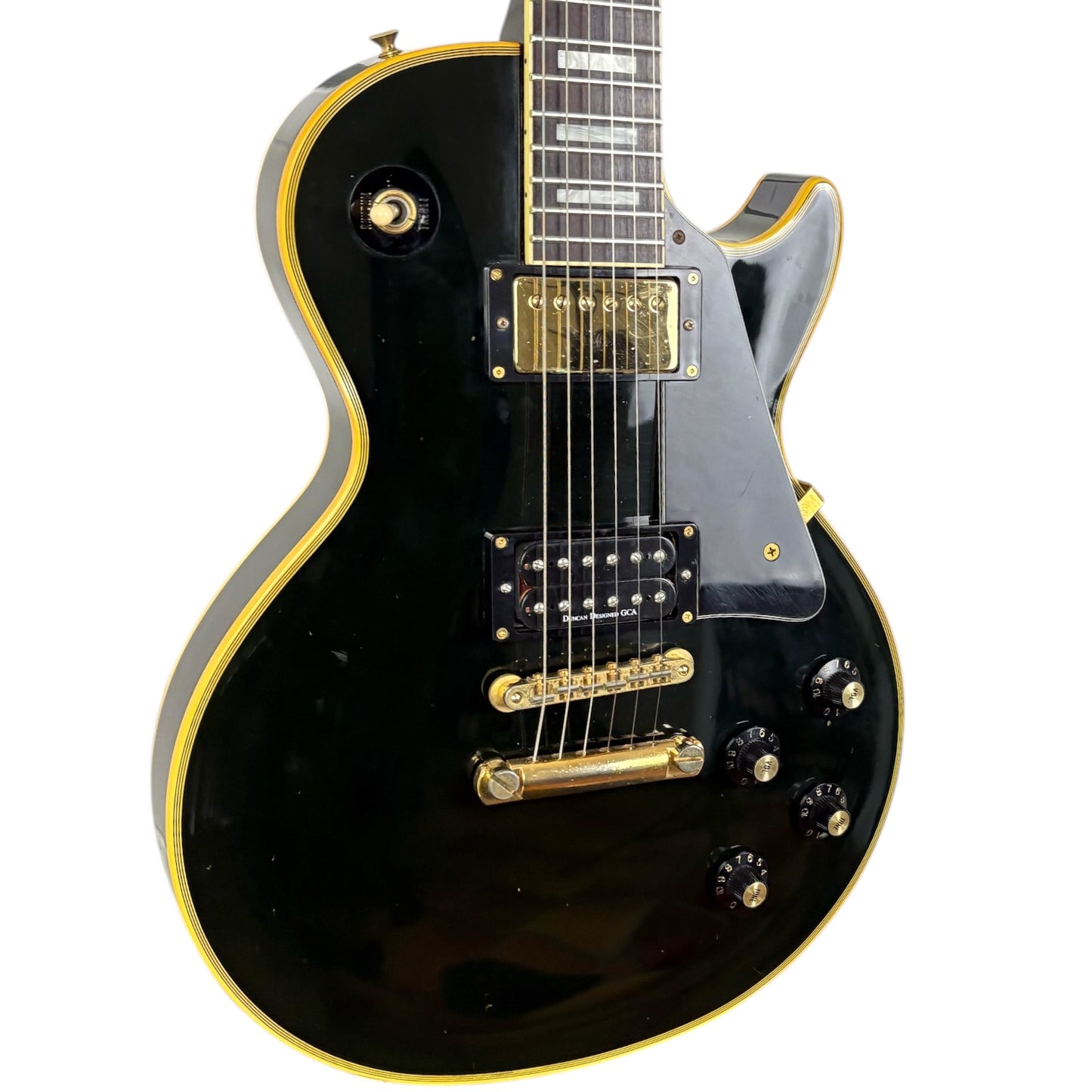 Greco EGC-480 Les Paul Custom 1990 – абанос