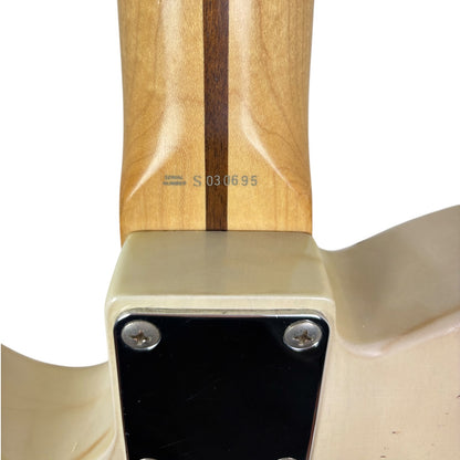 Fender MJT 50s Reissue Telecaster – blond – silně relic upravený