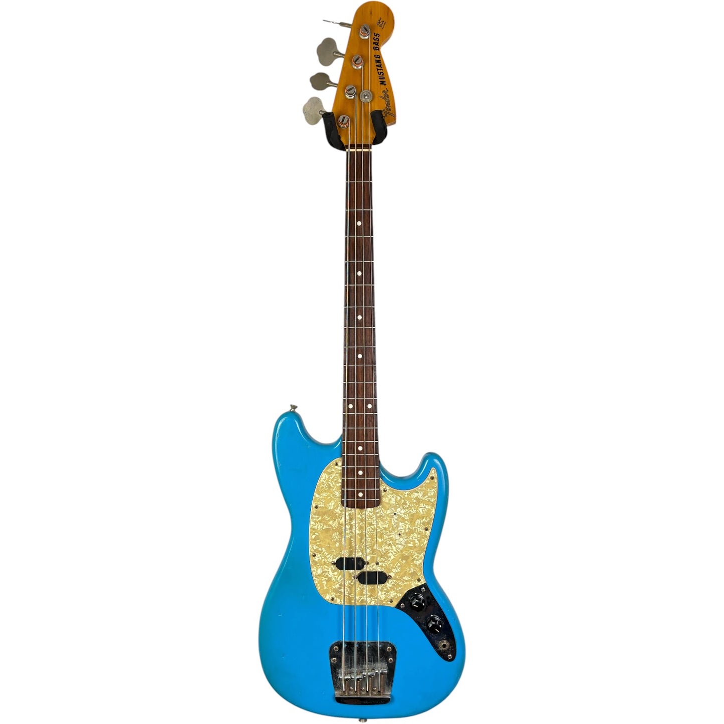 Fender Japan Mustang Bass 1997-2000 - Blue Repaint