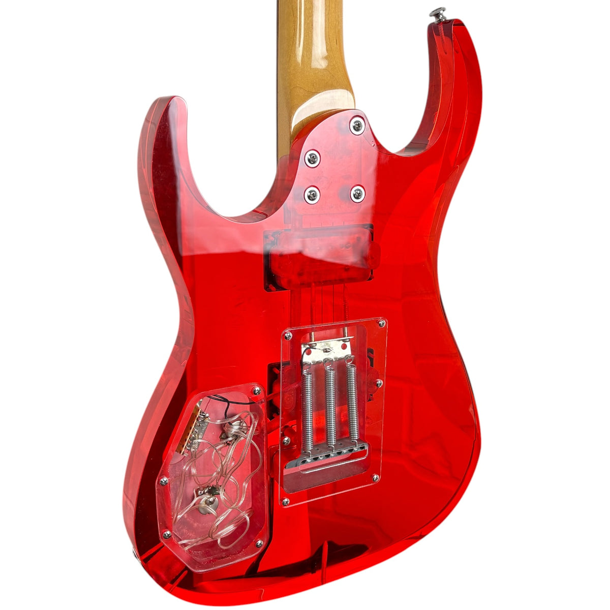 Fine Crystal Series Stratocaster - Acrylic Red
