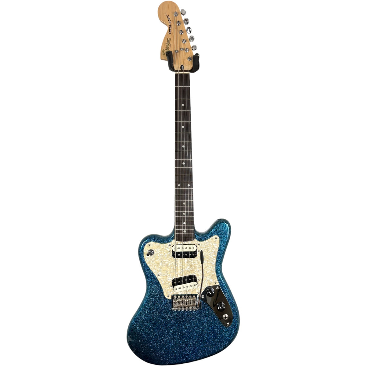 Squier de Fender Serie Paranormal Super Sonic 2021 - Azul brillante