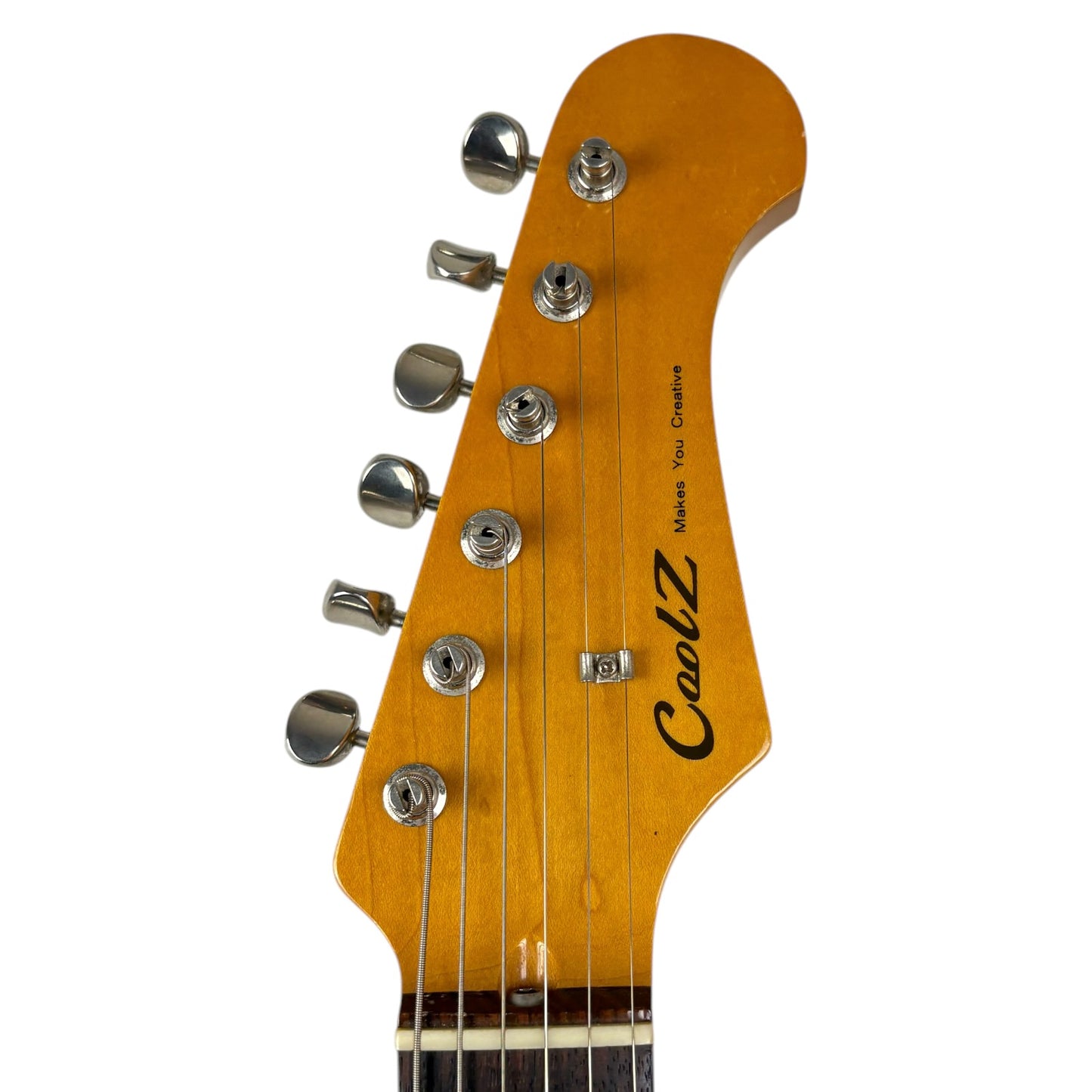 CoolZ Japan Fujigen Stratocaster 2014 - Rojo manzana acaramelado
