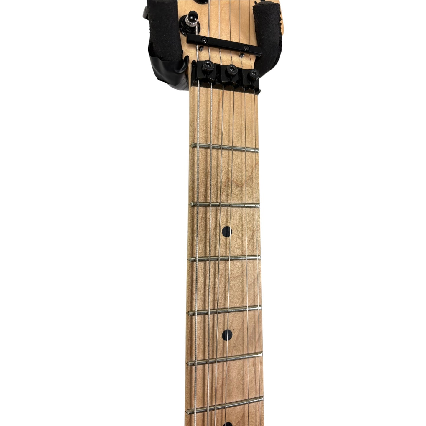 Charvel Pro Mod DK22 Satchel Signature 2021 – Сатенено бяло „Бенгалски тигър“