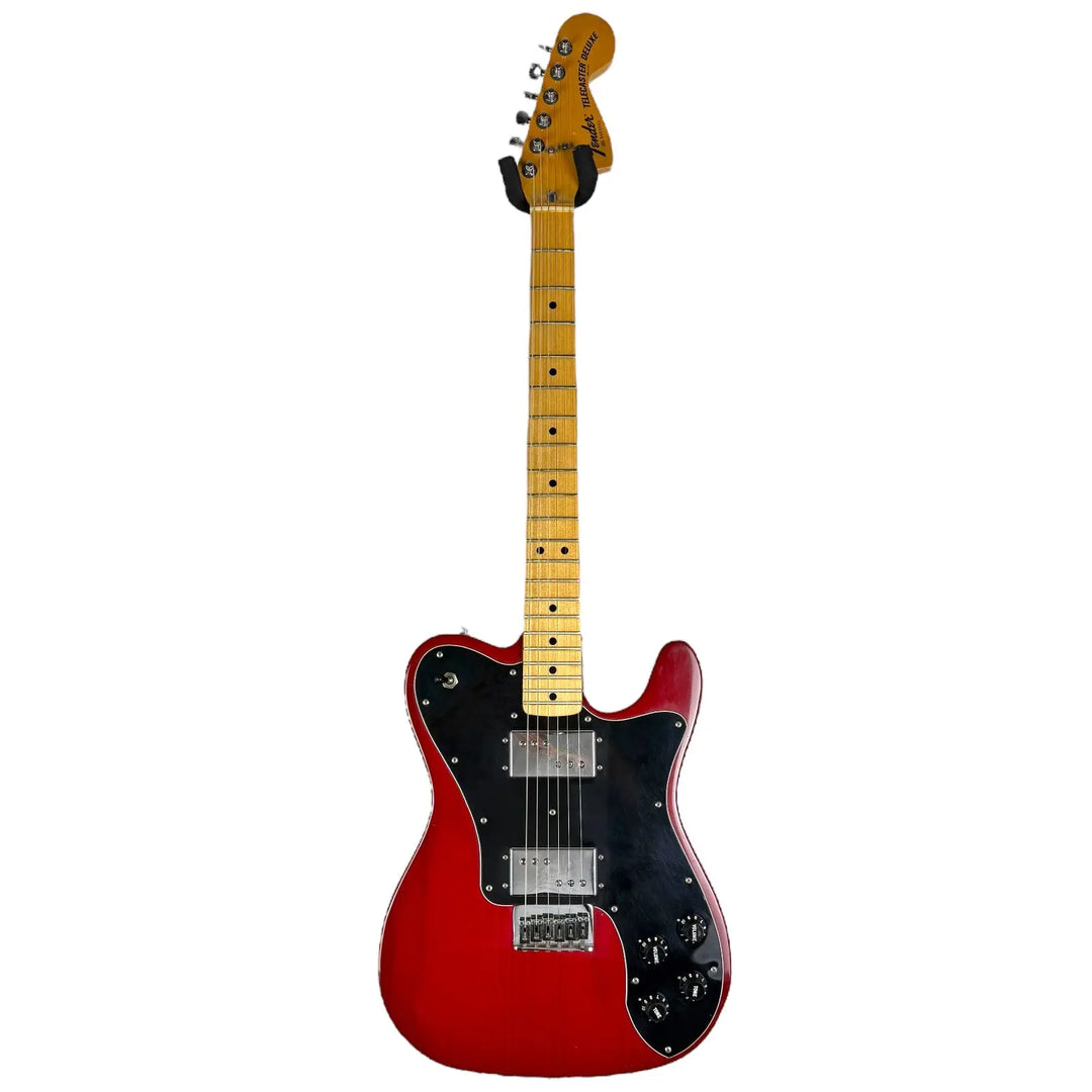 Fender Telecaster Deluxe 1978 - Transparent Red - Herbie Gastellum Neck - Pat´s Guitars
