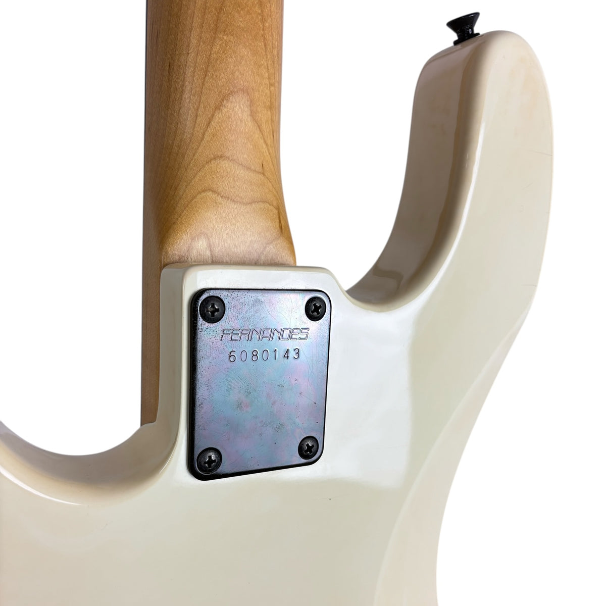 Fernandes Japan 限量版贝斯 1980年代 - 复古白色