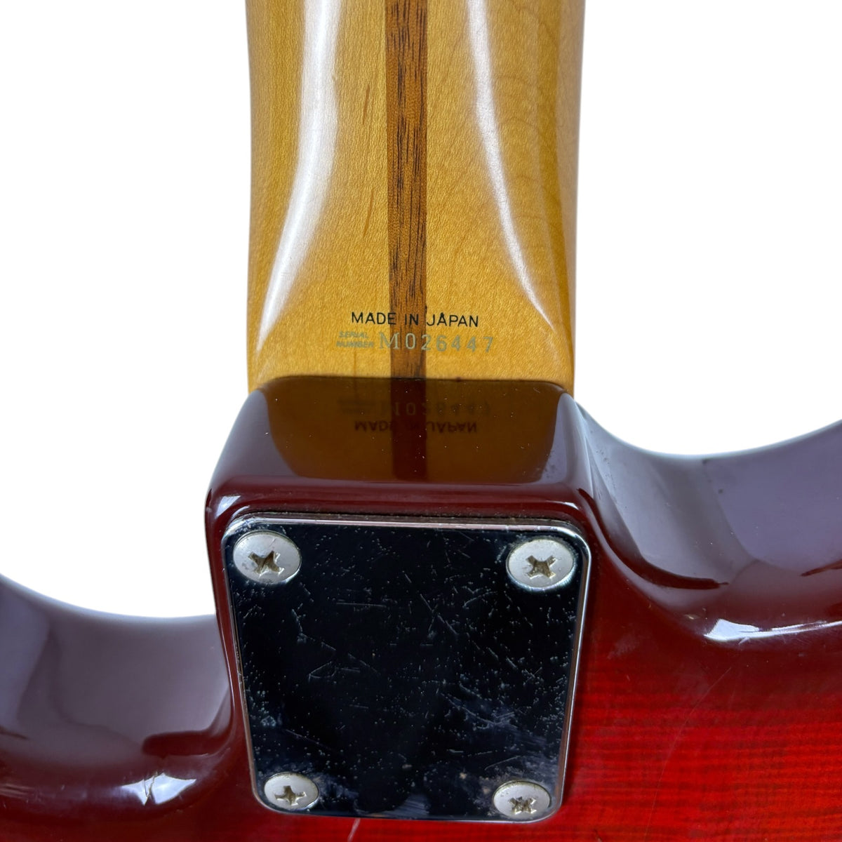 Fender Japan Order Made Stratocaster 1992-1993 - Rojo sunburst