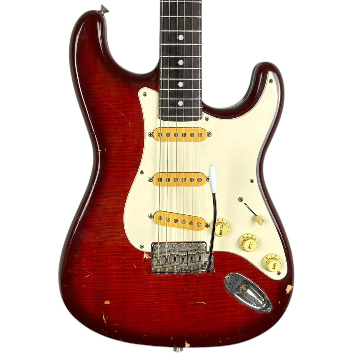 Fender Japan Order Made Stratocaster 1992-1993 - Rojo sunburst