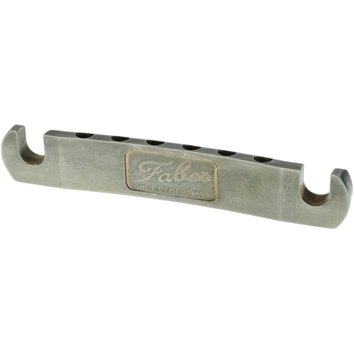 Faber TP-59NA Faber TP-59 Vintage Spec ALU Stop Tailpiece, nikkel, antikolt