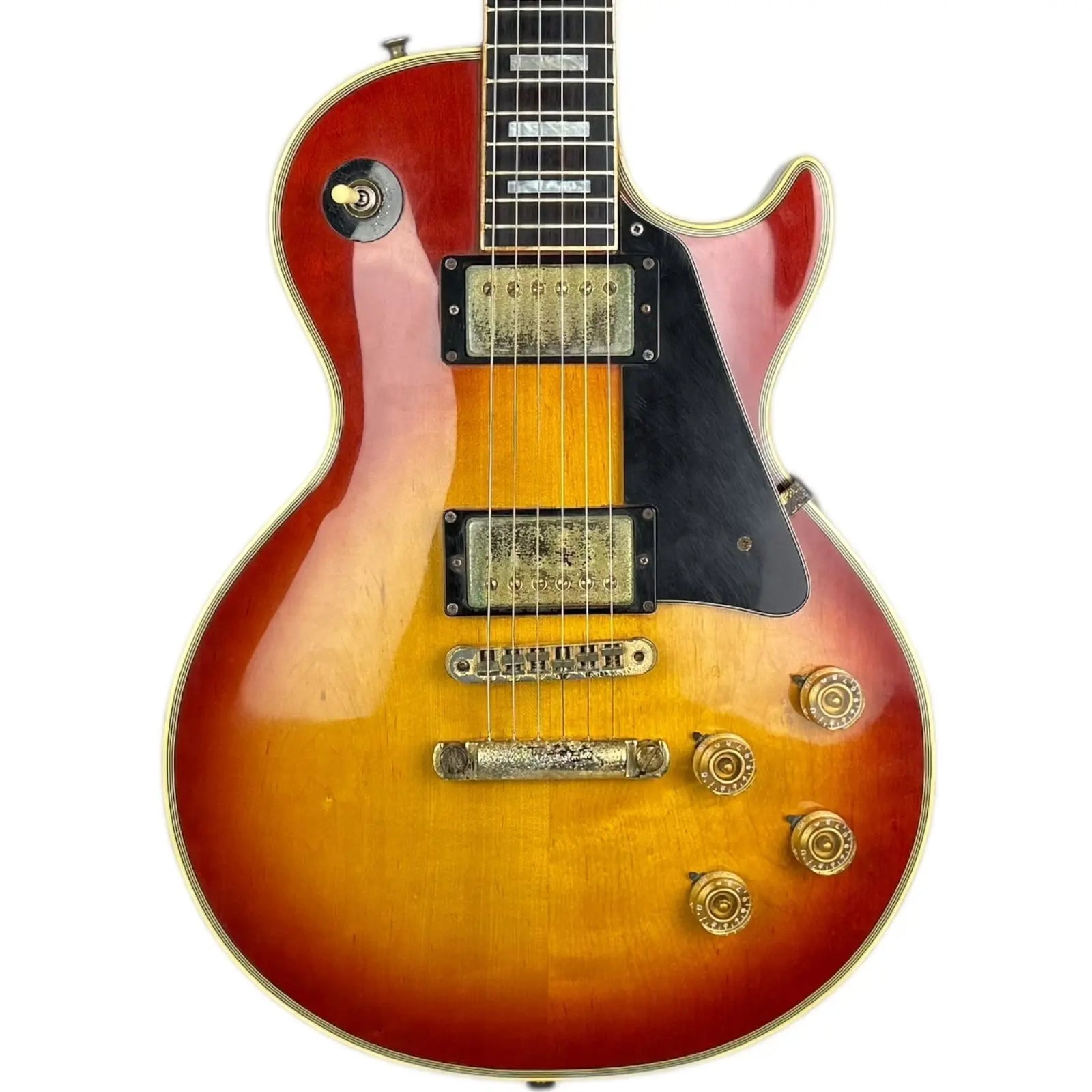 Greco EGC Les Paul Custom 1977 - Cherry Sunburst Greco