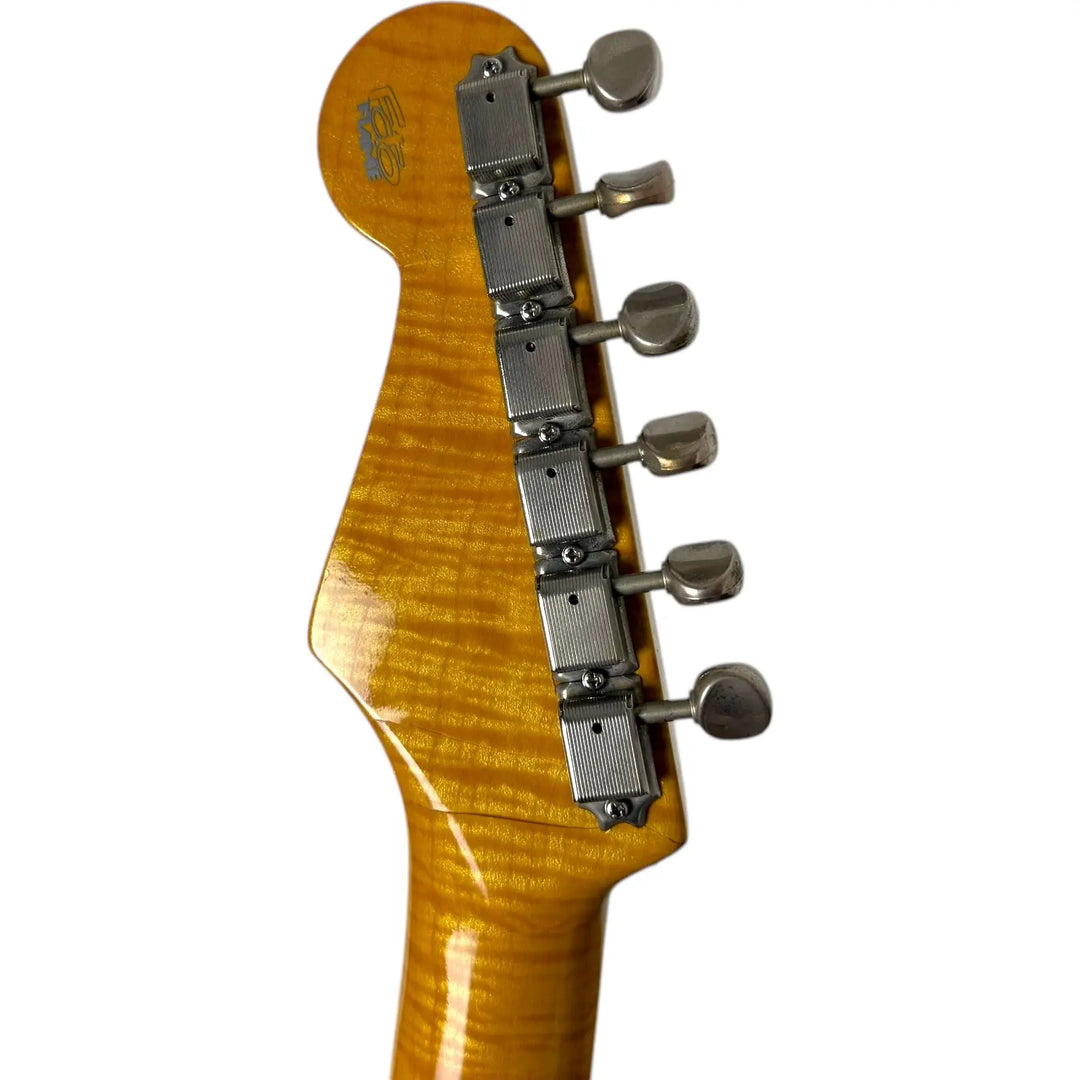 Fender Japan ST62-65AS ’62 Reissue Stratocaster Limited 40th Anniversary 1994 - Burgundy Mist, matching Headstock - Pat´s Guitars