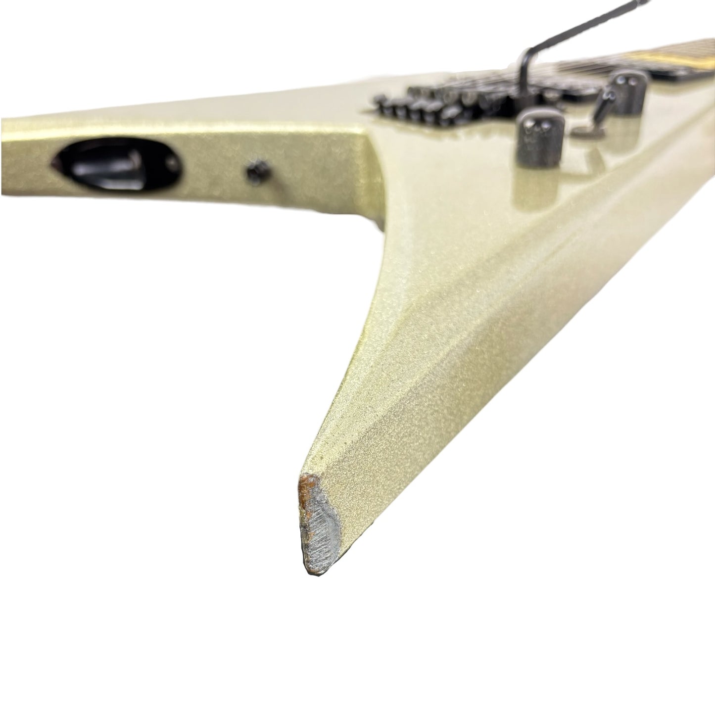 Grover Jackson Flying V - Argent Pailleté