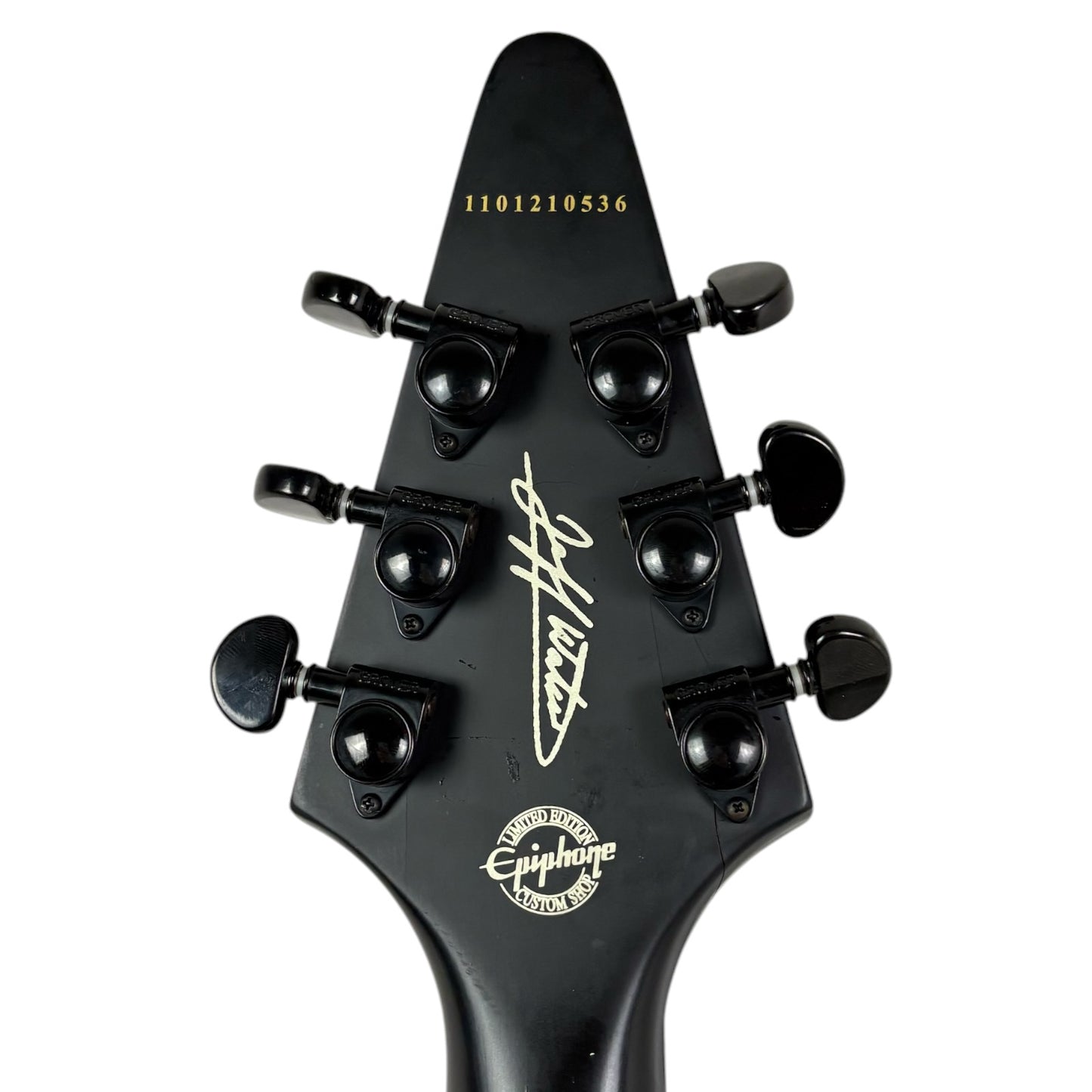 Epiphone Flying V Jeff Waters Signature Annihilation 2011 – matně černá