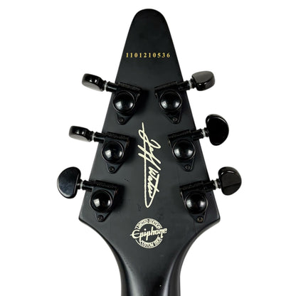 Epiphone Flying V Jeff Waters Signature Annihilation 2011 – matně černá