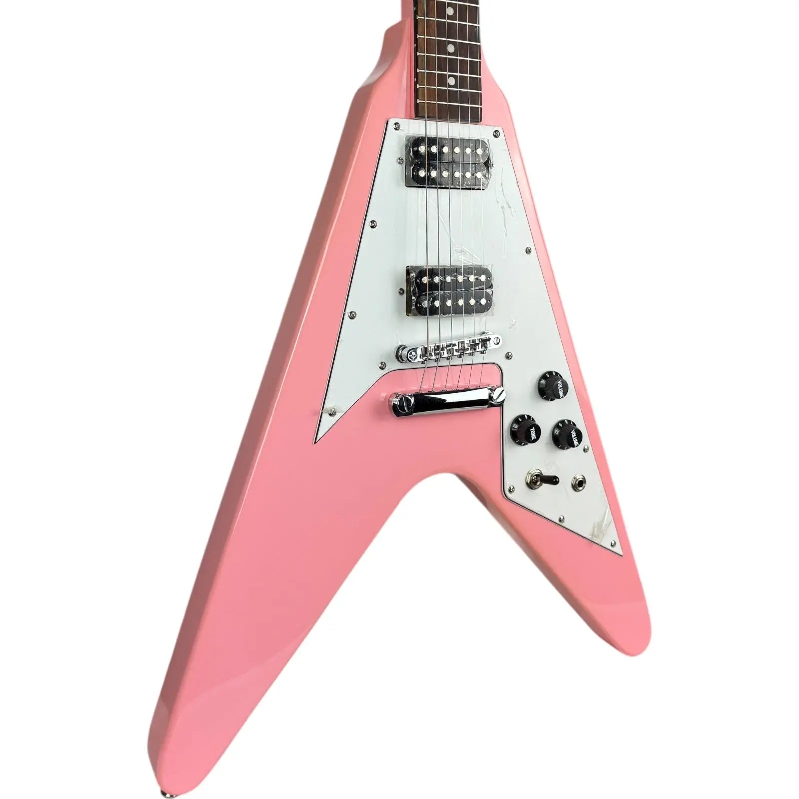 Playtech Flying V - Pink - Pat's Guitars – Pat´s Guitars