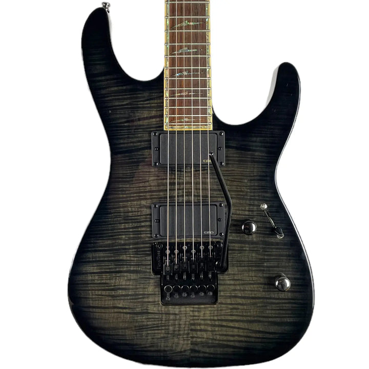 ESP LTD M-1000 Deluxe 2006 - See Thru Black - Pat´s Guitars