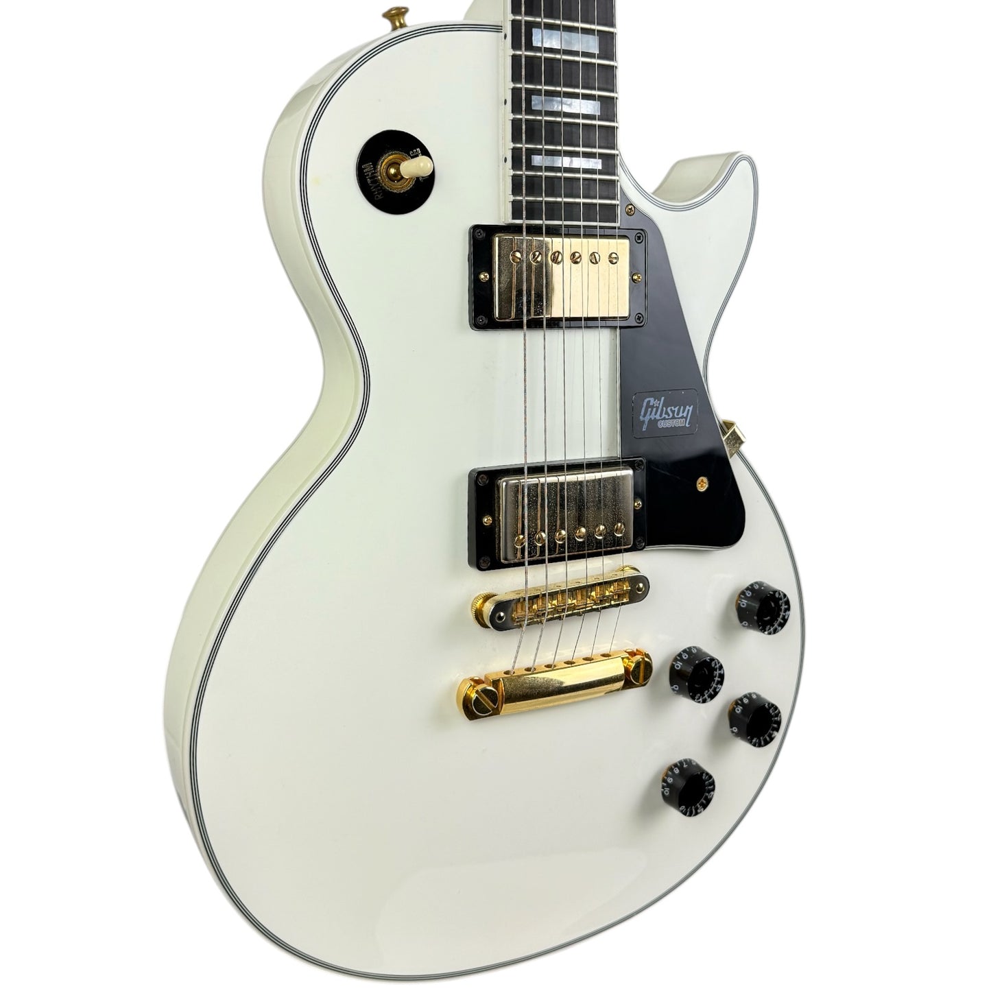 Gibson Les Paul Custom 2019 – valkoinen