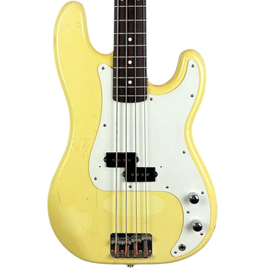 Fender Japan 57 Reissue Precision Bass 1997-2000 - أبيض عتيق
