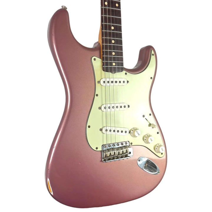 Fender Custom Shop Stratocaster ‘60 Relic 2002 - Burgundy Mist - Pat´s Guitars