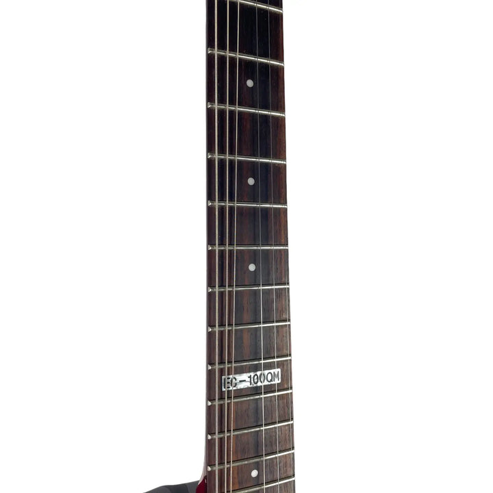 ESP LTD EC-100QM 2005 - See Thru Black Cherry - Pat´s Guitars