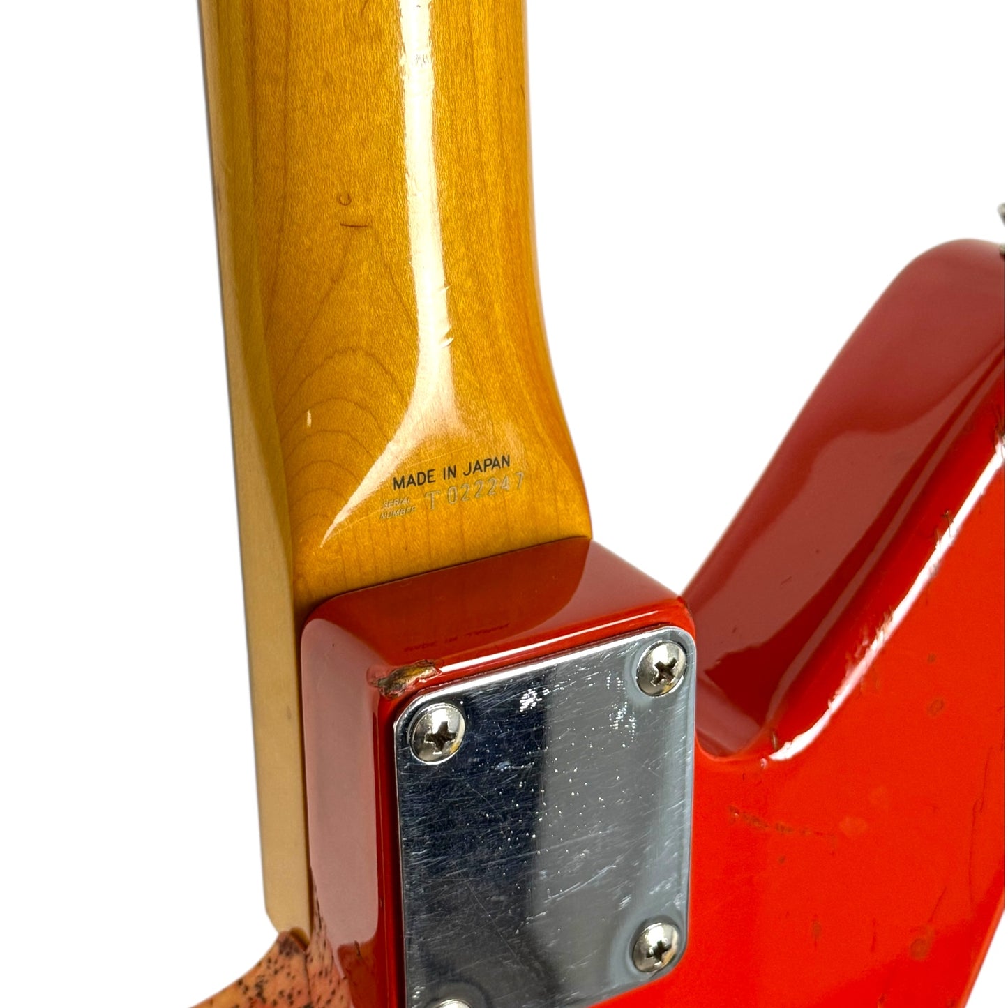 Fender Japan JT-95 Jag-Stang 1994-1995 - Kurt Cobain - Fiesta Red