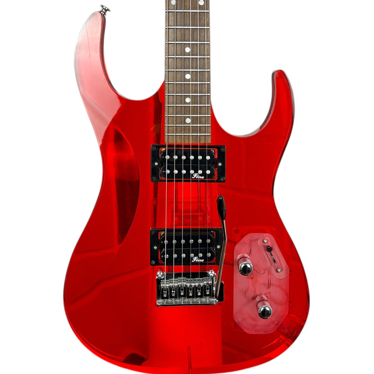 Fine Crystal Series Stratocaster - Acrylic Red