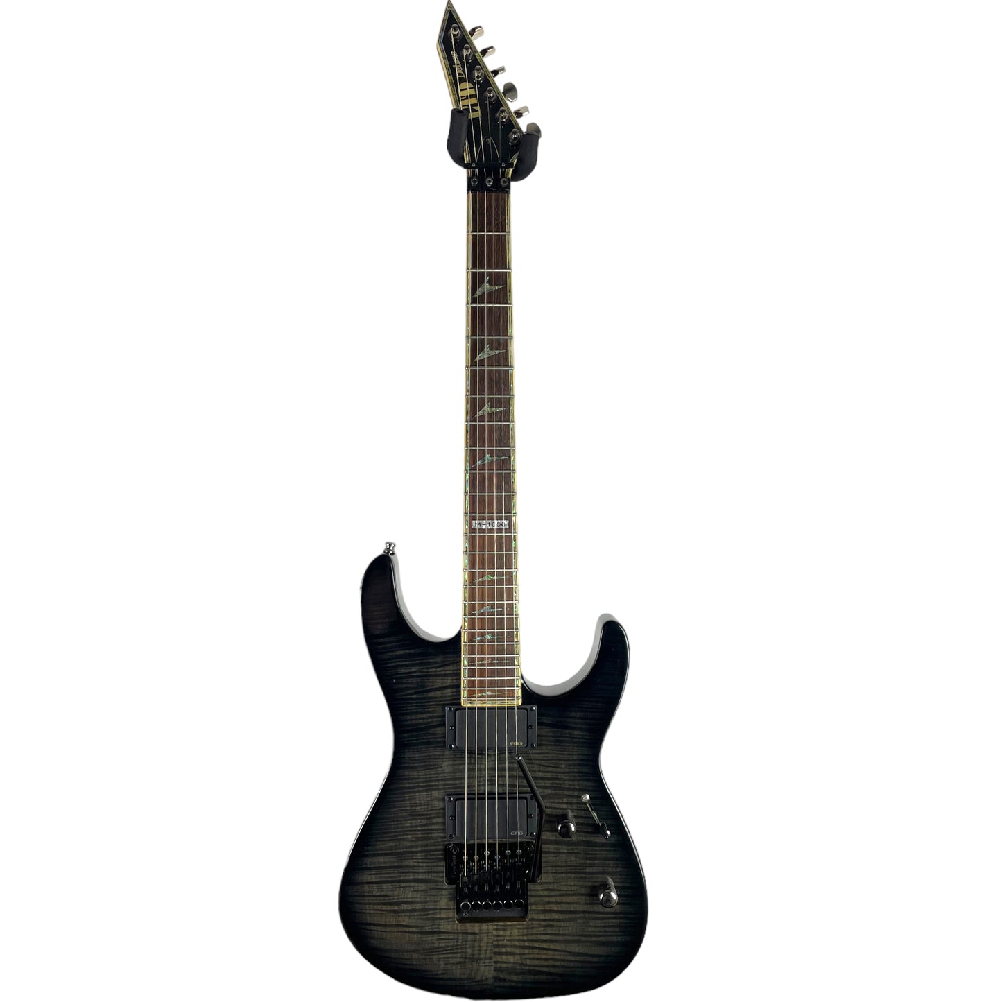 ESP LTD M-1000 Deluxe 2006 - Noir transparent
