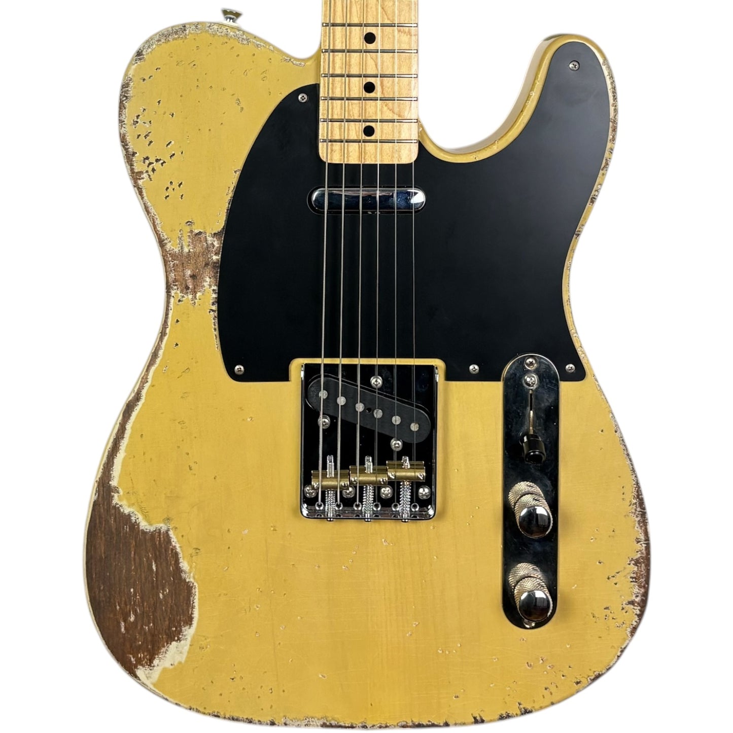 Fender MJT 50s Reissue Telecaster - Butterscotch Blonde - Heavy Relic