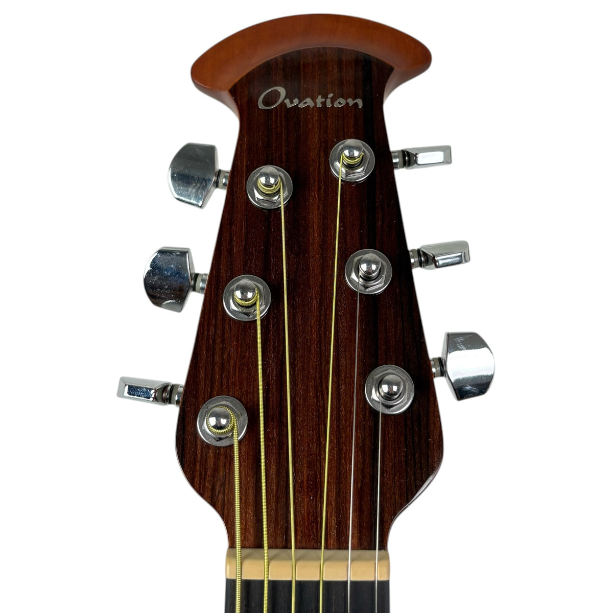 Ovation CE44P-8TQ Akustická 2017 – průsvitná modrá