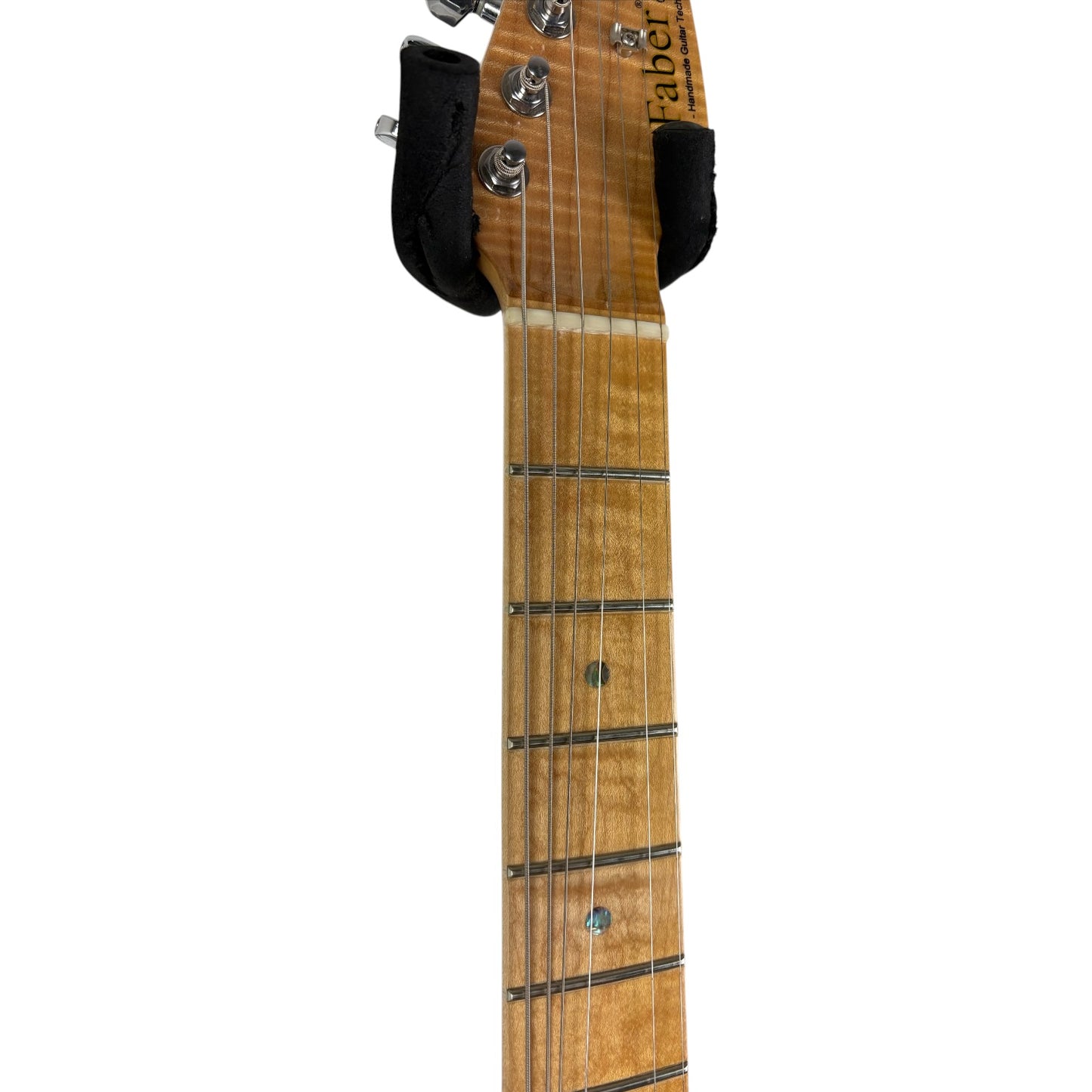 Faber FA130S-CHM-HSS Stratocaster – Тъмно черешов слънчев изблик