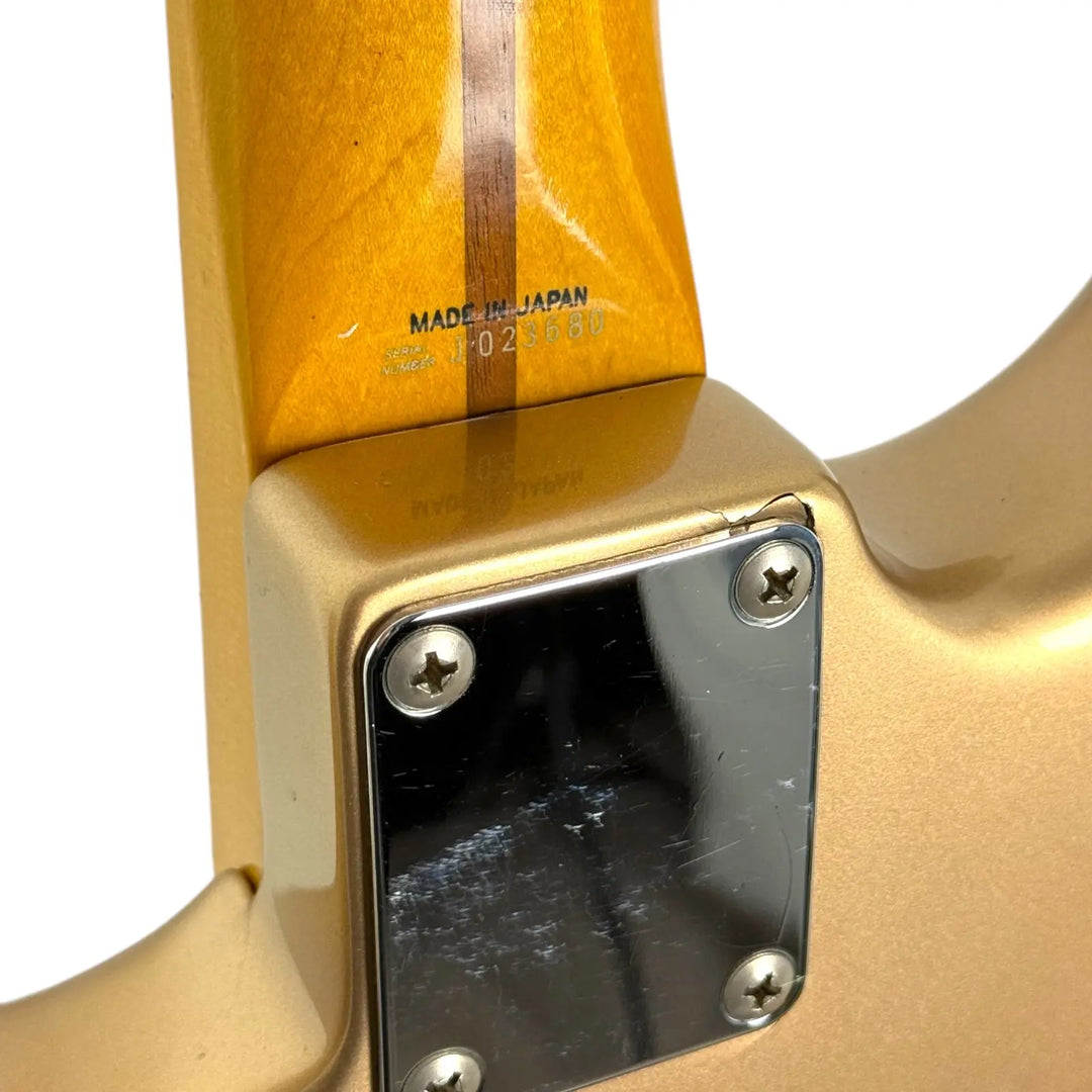 Fender Japan ST54 ‘54 Reissue Stratocaster 1989-1990 - Gold - Pat´s Guitars