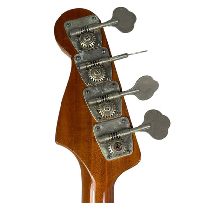 Greco Matsumoku elektromos jazz basszusgitár 1970-es évek - természetes színű