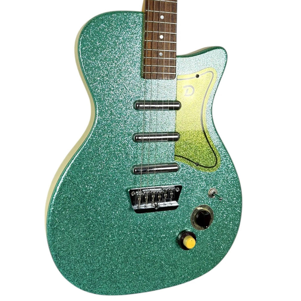 Danelectro U3 ’56 Reissue 1990s - Turquoise Metalflake - Pat´s Guitars